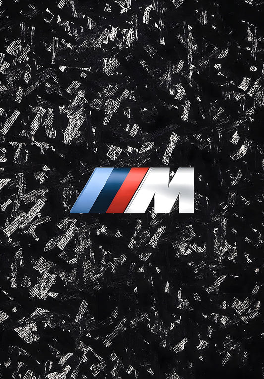BMW M Series Car Poster
