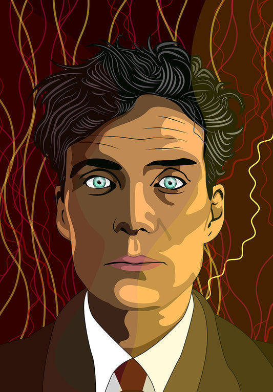 Cillian Murphy Potrait Poster