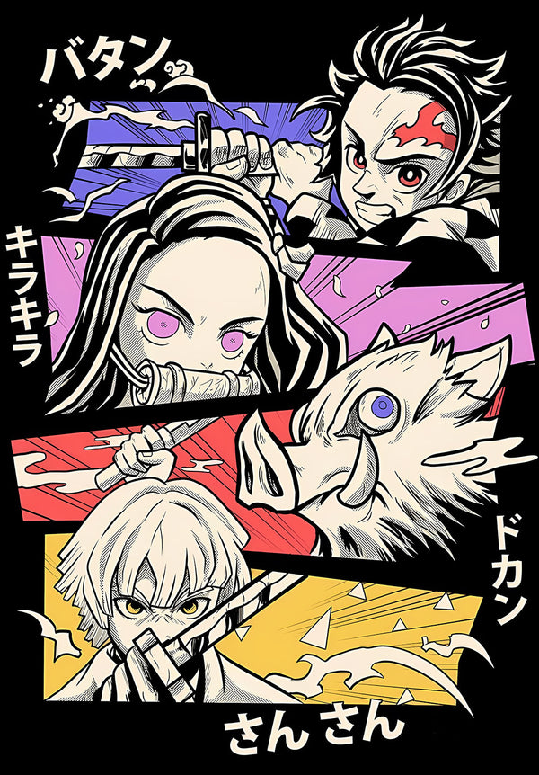 Demon Slayer Anime Poster