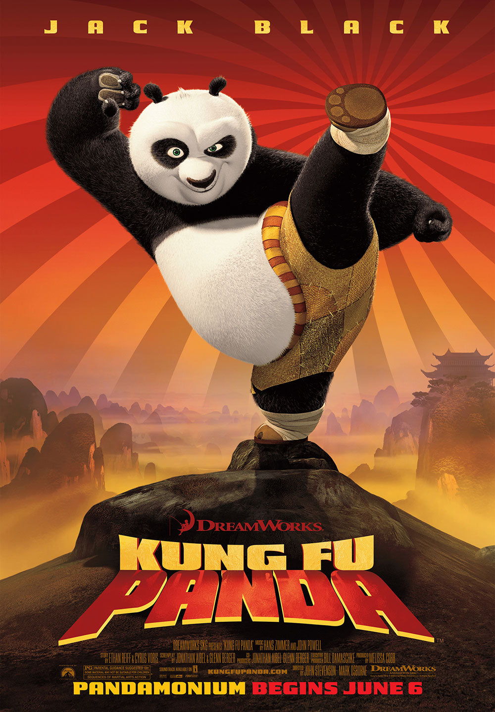 Kung Fu Panda Poster