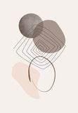 Modern Abstract Lines Poster