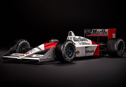 F1 Car Side Poster