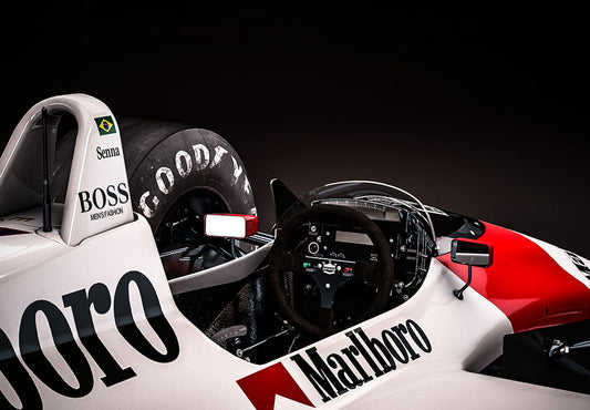 F1 Car Side Poster