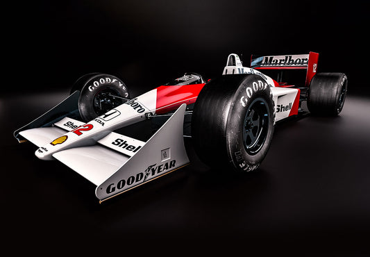 F1 Car Side Poster