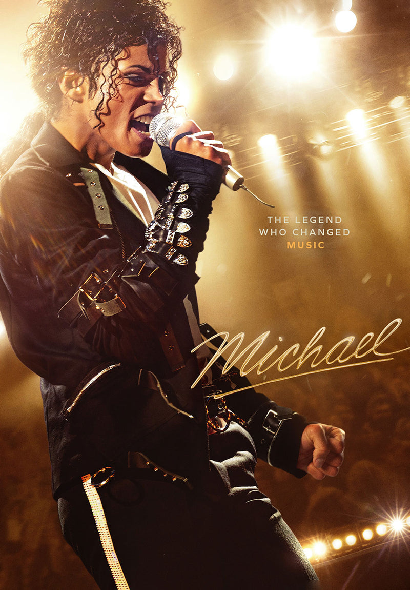 Michael Jackson movie metal poster design 01 on stainless steel by Chromaplate