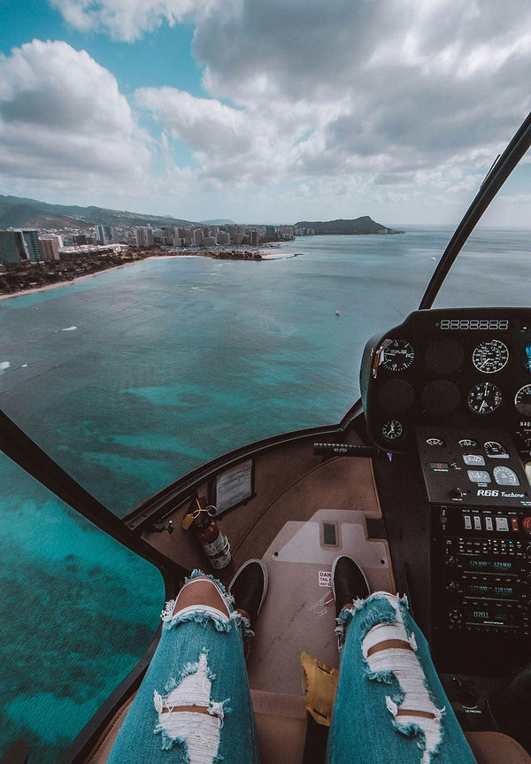 Airplane Cockpit Poster