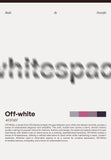 Off-white Poster