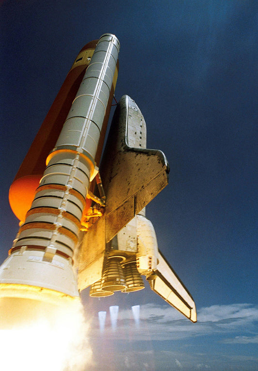 Rocket Engines Firing Poster