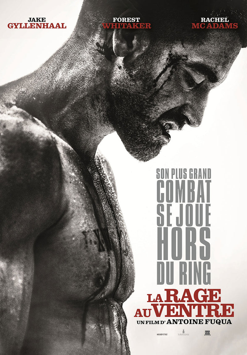 Southpaw Movie Wall Art movie metal poster design 01 on stainless steel by Chromaplate