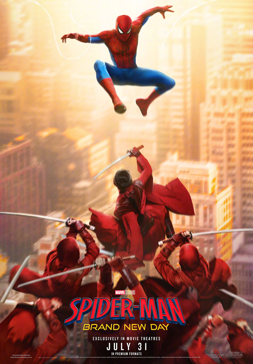 Spider-Man Brand New Day Movie Poster