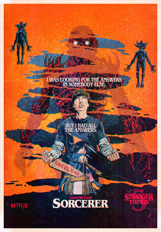 Stranger Things Sorcerer  Poster