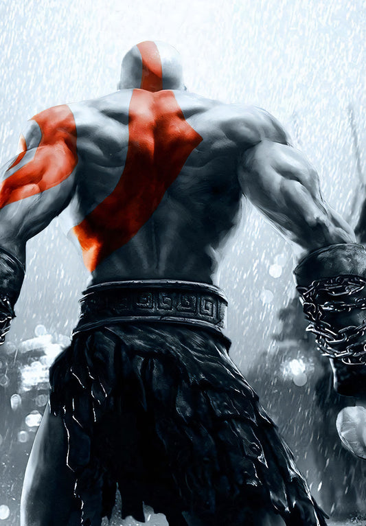 Kratos God Of War Poster