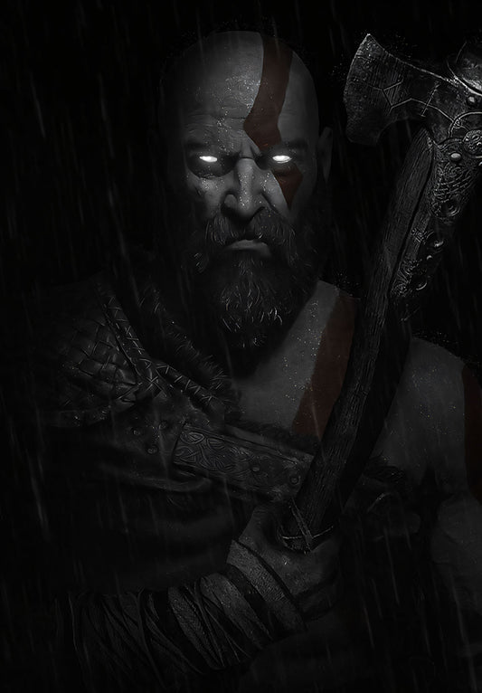 Kratos God Of War Poster