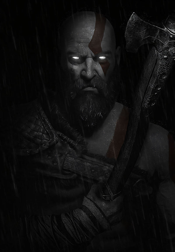 Kratos God Of War Poster